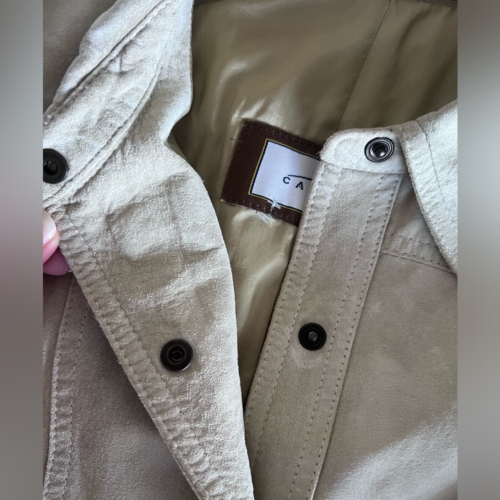 || LEATHER STRUCTURED DRESS || BUTTON-DOWN || SLEEVELESS || VINTAGE || RARE || - Picture 3 of 7